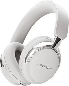 10 Best Minimalist White Noise-Cancelling Headphones 4 Bose QuietComfort Ultra White Smoke