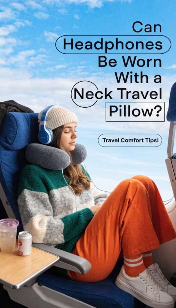Can Headphones be Worn With a Neck Travel Pillow 11 Can Headphones be Worn With a Neck Travel Pillow