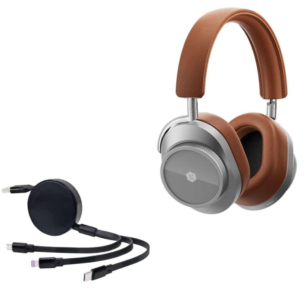 10 Best Minimalist White Noise-Cancelling Headphones 10 Master Dynamic MW75