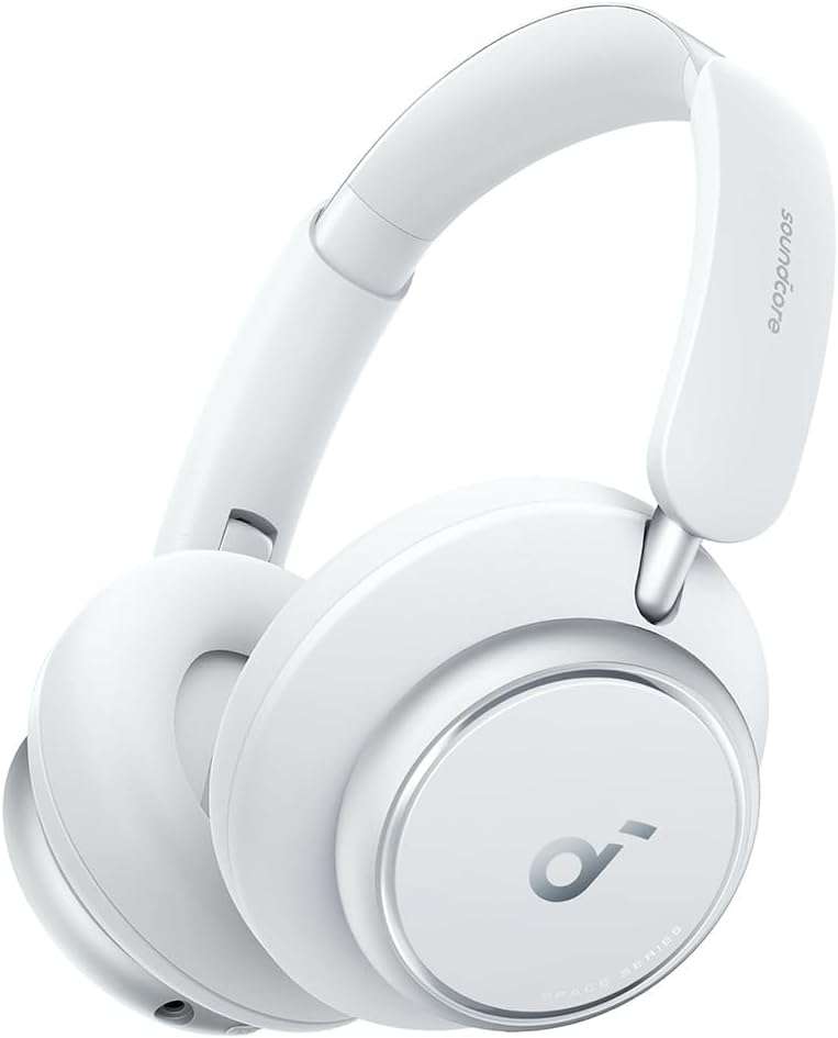 10 Best Minimalist White Noise-Cancelling Headphones 11 Soundcore by Anker Space Q45 White