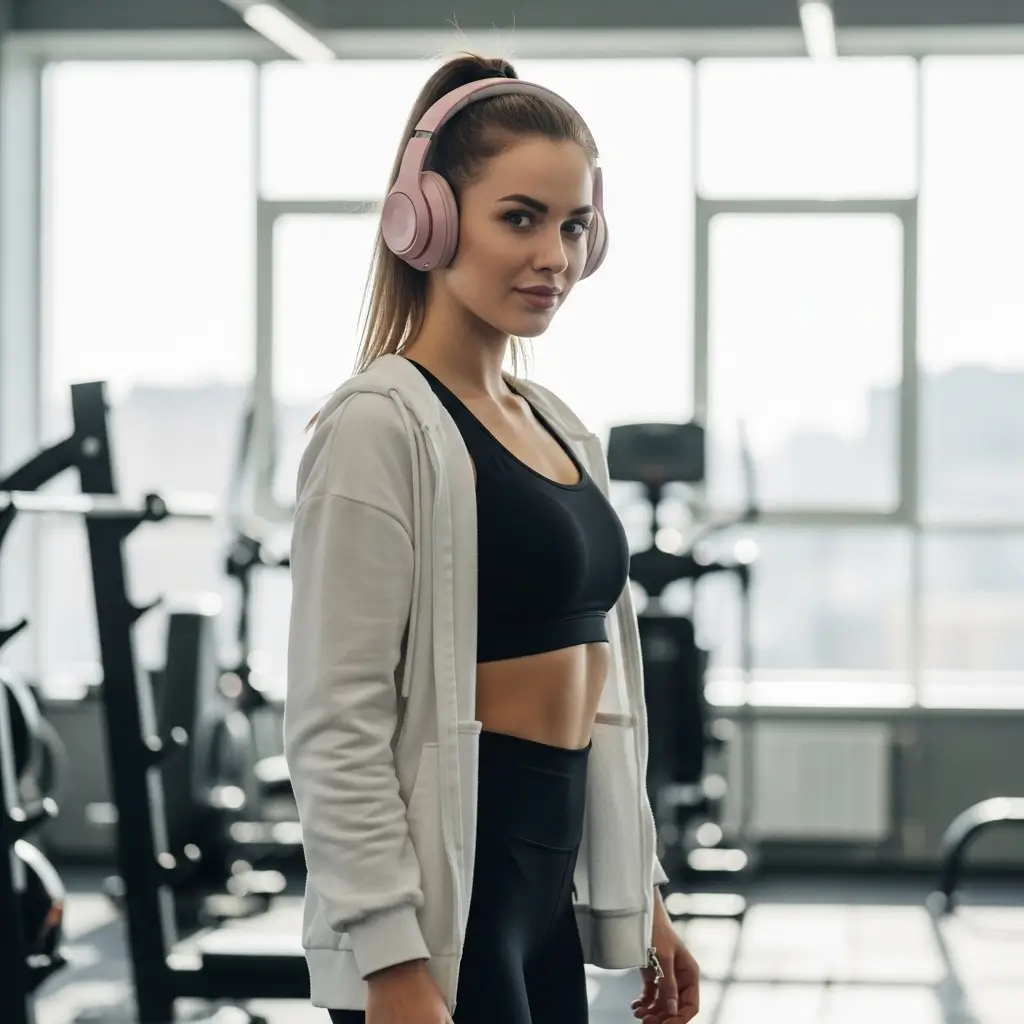 Gym Girl Aesthetic Headphones 13 Styling the Tech Hair and Hats