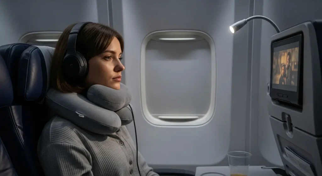 Can Headphones be Worn With a Neck Travel Pillow 2 The Short Answer Yes But It Takes Finesse