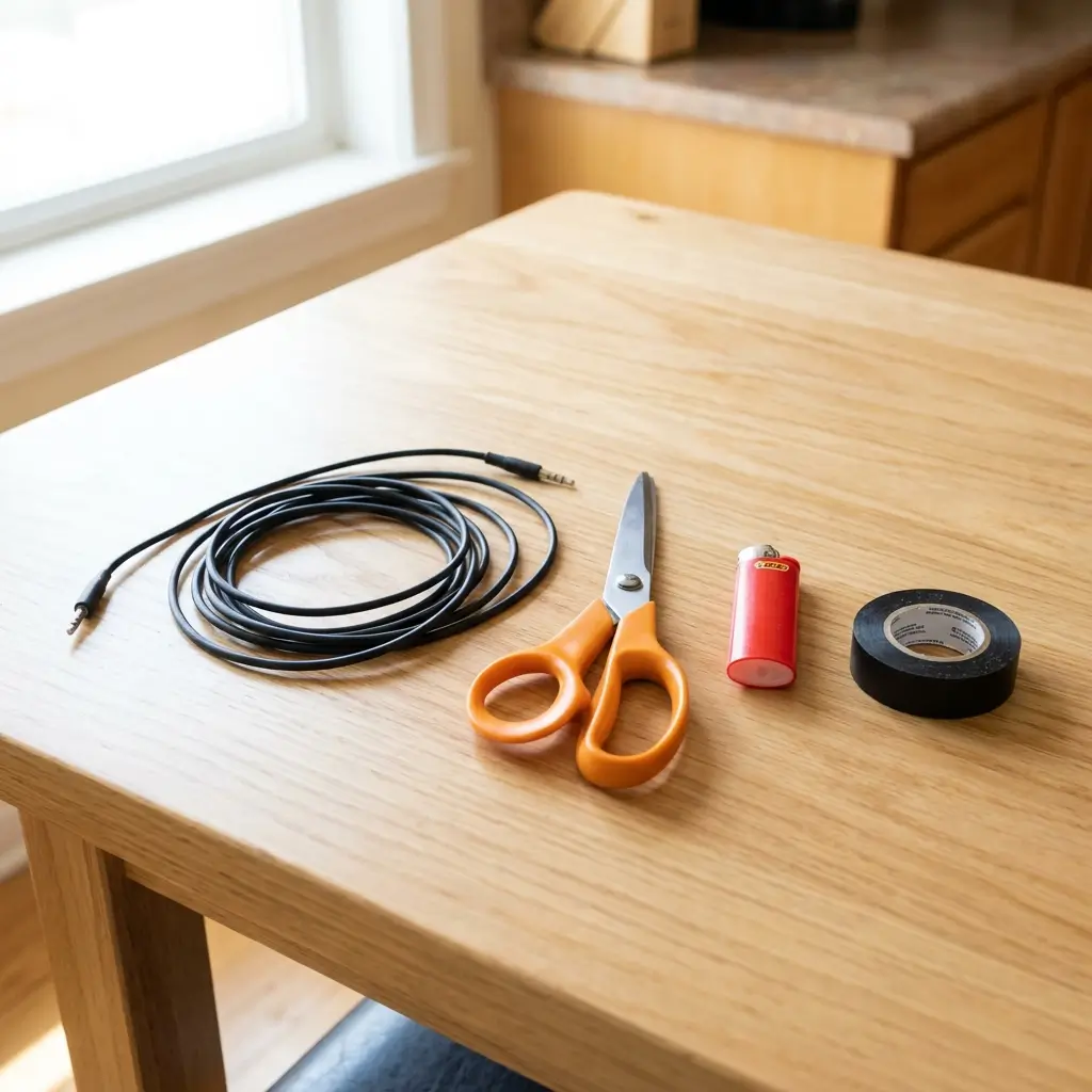 How to Fix a Broken Headphone Wire Without Soldering 3 Gathering Your MacGyver Toolkit