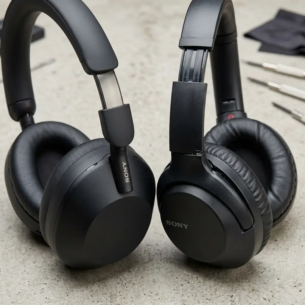 How to Tell if Sony Headphones are Fake 3 Hardware and Build Quality The Aesthetic Check