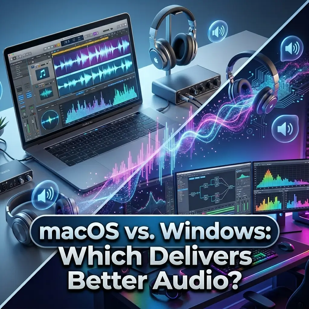Do Headphones Sound Better on a Mac vs PC 3 Software and Operating Systems macOS vs. Windows