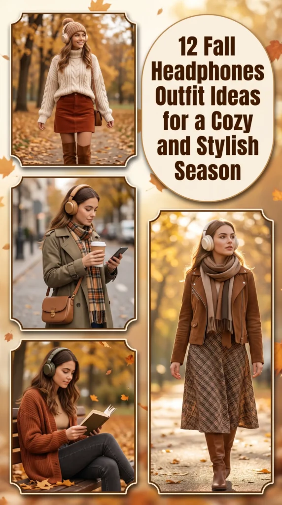 12 Fall Headphones Outfit Ideas for a Cozy and Stylish Season 15 12 Fall Headphones Outfit Ideas for a Cozy and Stylish Season 2
