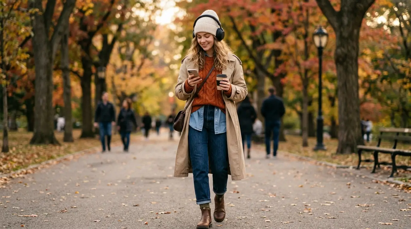 12 Fall Headphones Outfit Ideas for a Cozy and Stylish Season