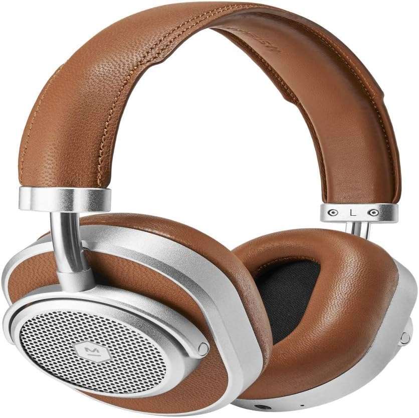Brown Leather Aesthetic Headphones 4 Master Dynamic MW65