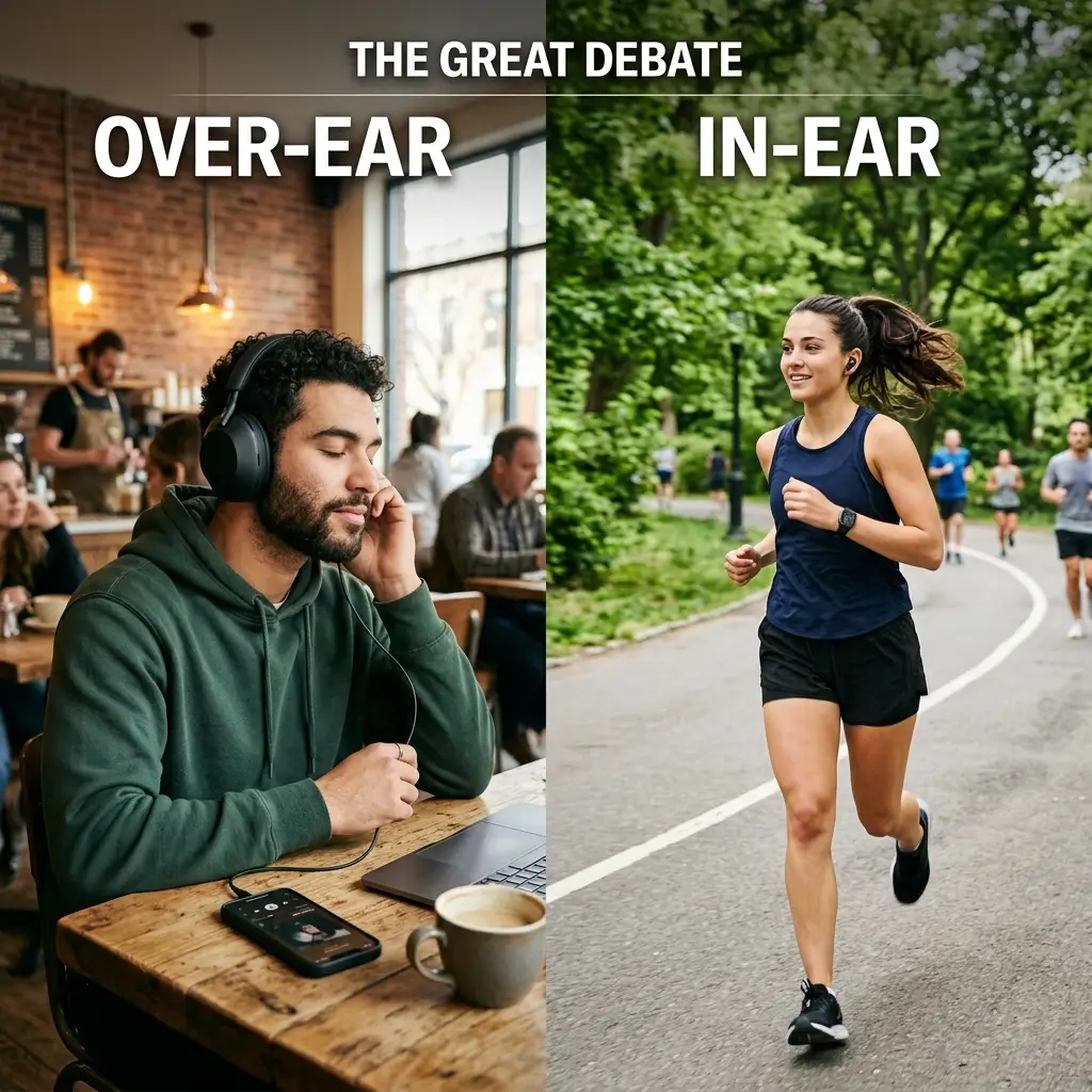 Noise Cancelling Headphones for School 10 Over Ear vs. In Ear The Great Debate