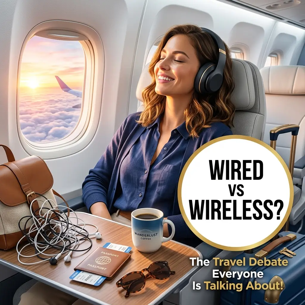 Lightweight Headphones for Summer Holidays 10 The Wired vs. Wireless Travel Debate
