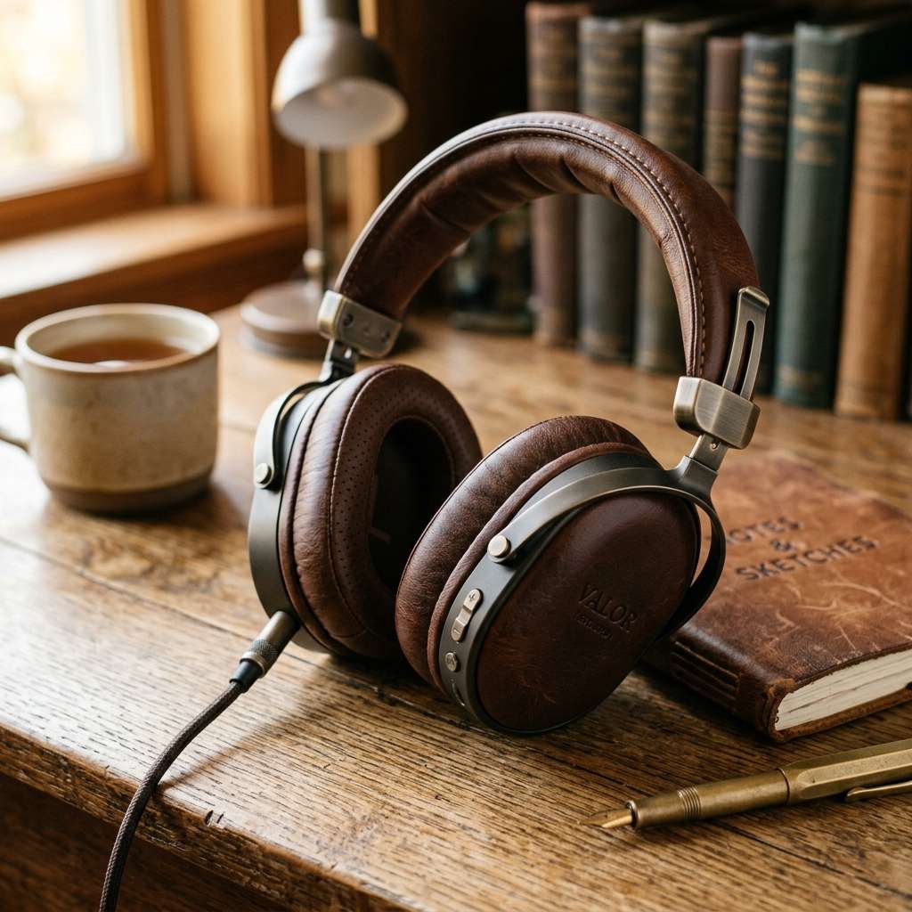 Brown Leather Aesthetic Headphones 2 Why Brown Leather Aesthetic Headphones Rule the Market