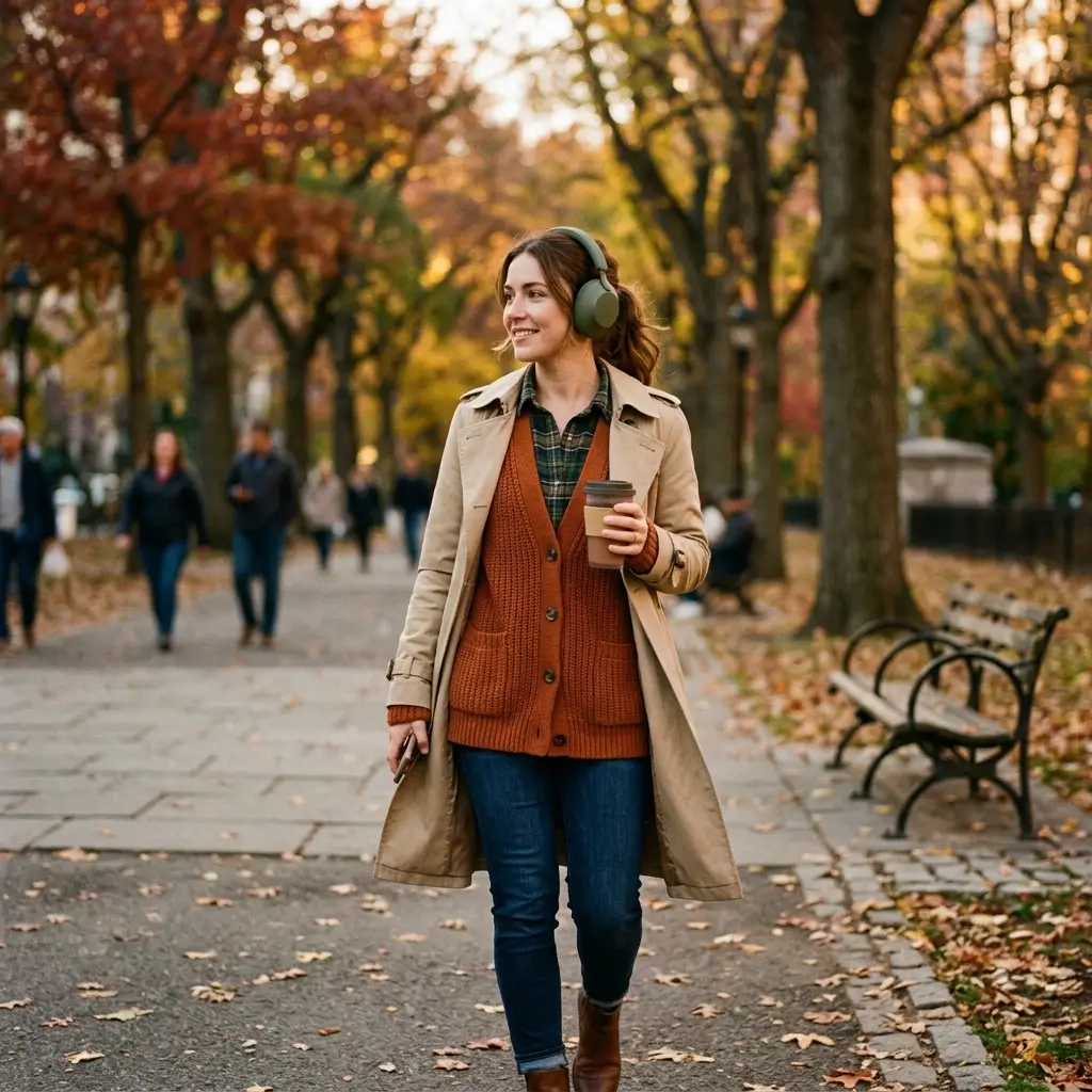 Must-Have Bluetooth Headphones for a Cozy Fall 2 Aesthetic Appeal Matching Gear with Fall Fashion