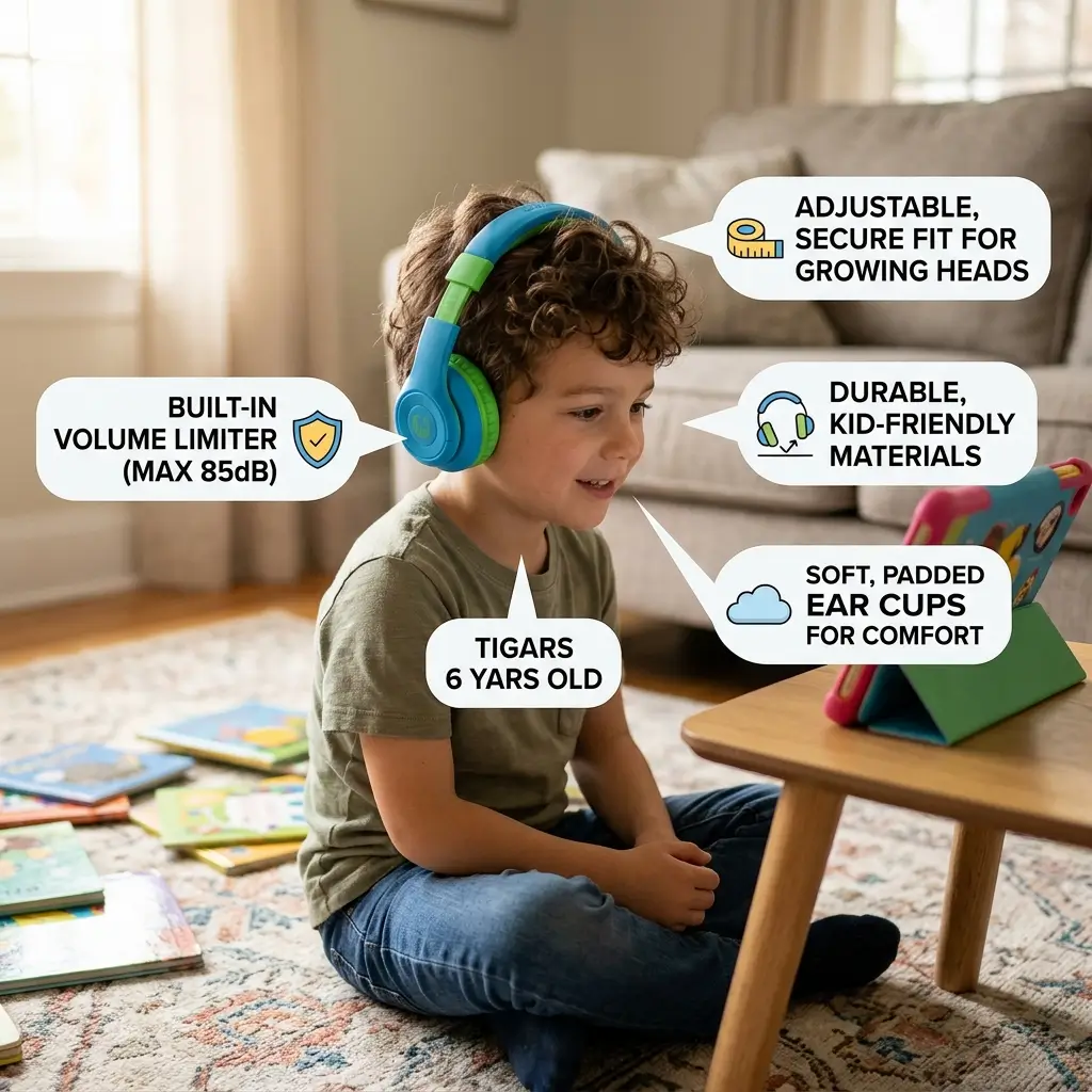 Halloween Headphones for Kids 3 Crucial Safety Features