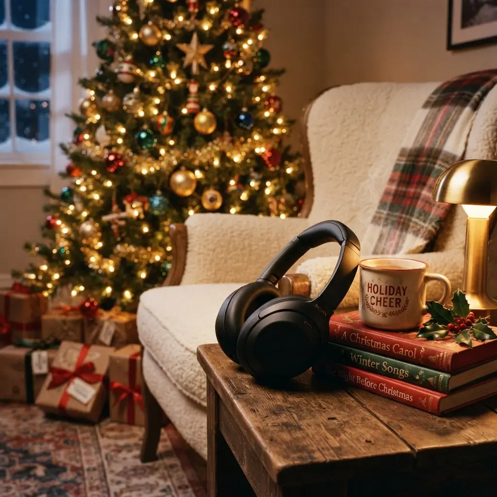Headphones Beside Christmas Tree Aesthetic 6 Avoiding Common Setup Mistakes