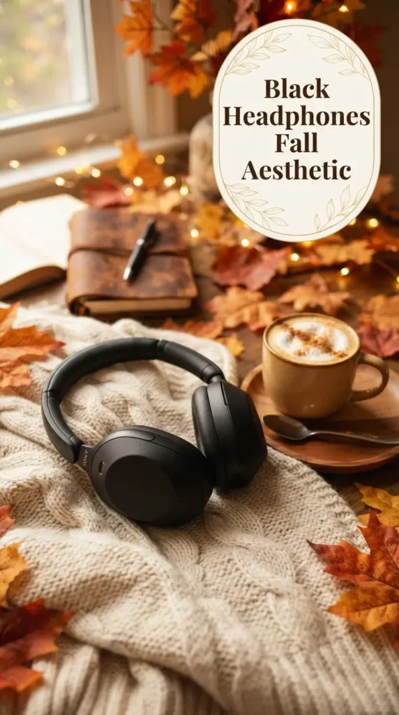 Black Headphones Fall Aesthetic 14 Black Headphones Fall Aesthetic 2 1