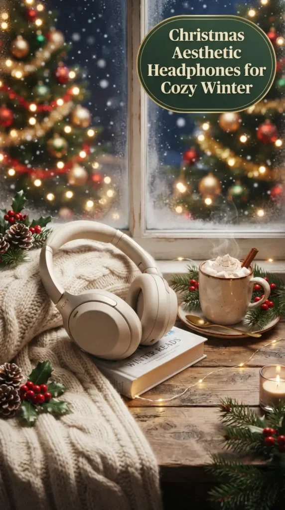 Christmas Aesthetic Headphones for Cozy Winter 13 Christmas Aesthetic Headphones for Cozy Winter 1