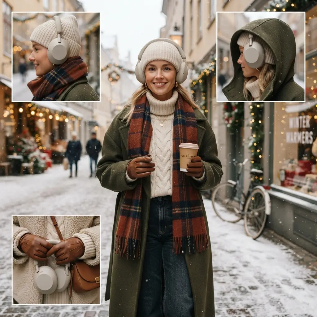 Christmas Aesthetic Headphones for Cozy Winter 12 DIY Cozy Upgrades