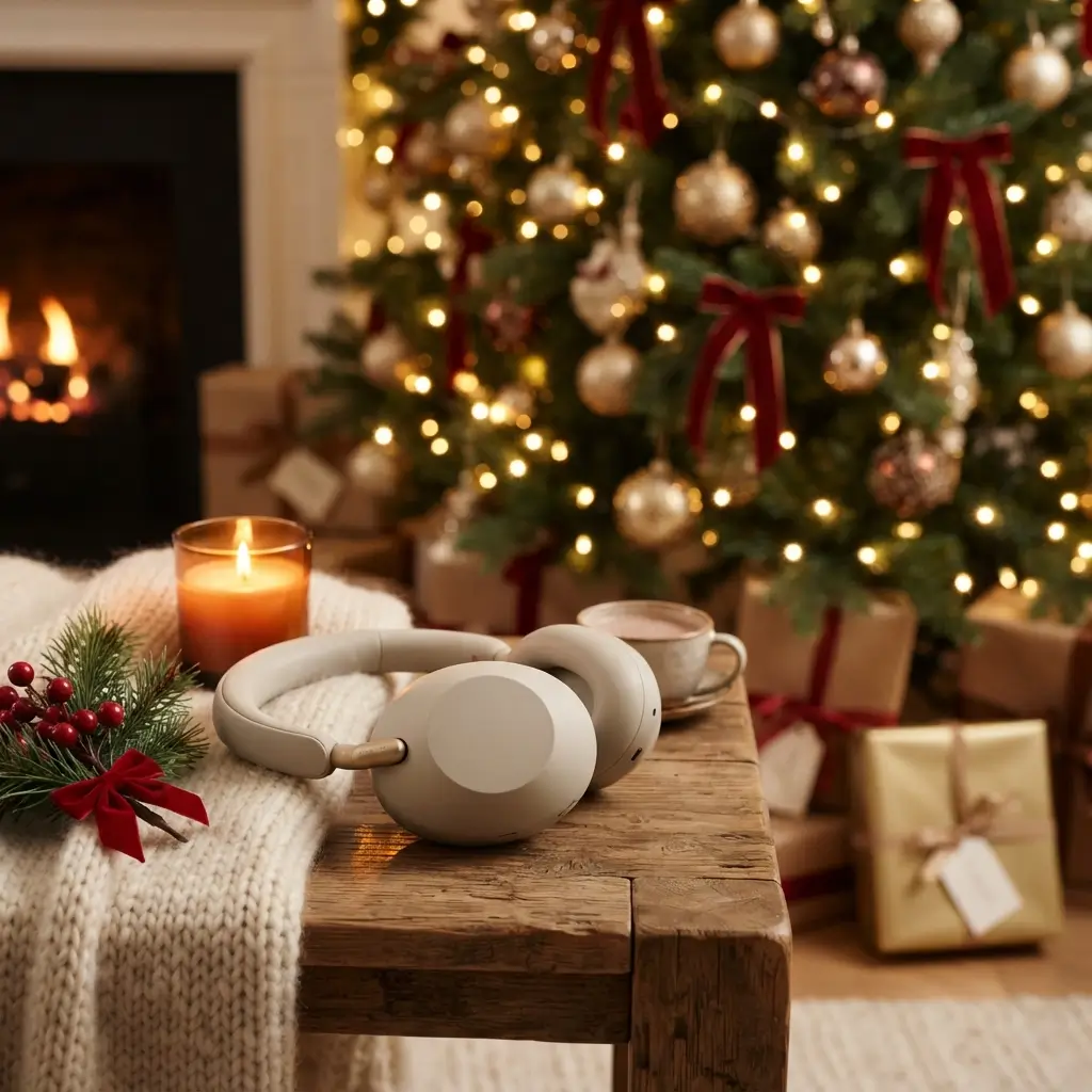 Headphones Beside Christmas Tree Aesthetic 8 Maximizing Audio Quality