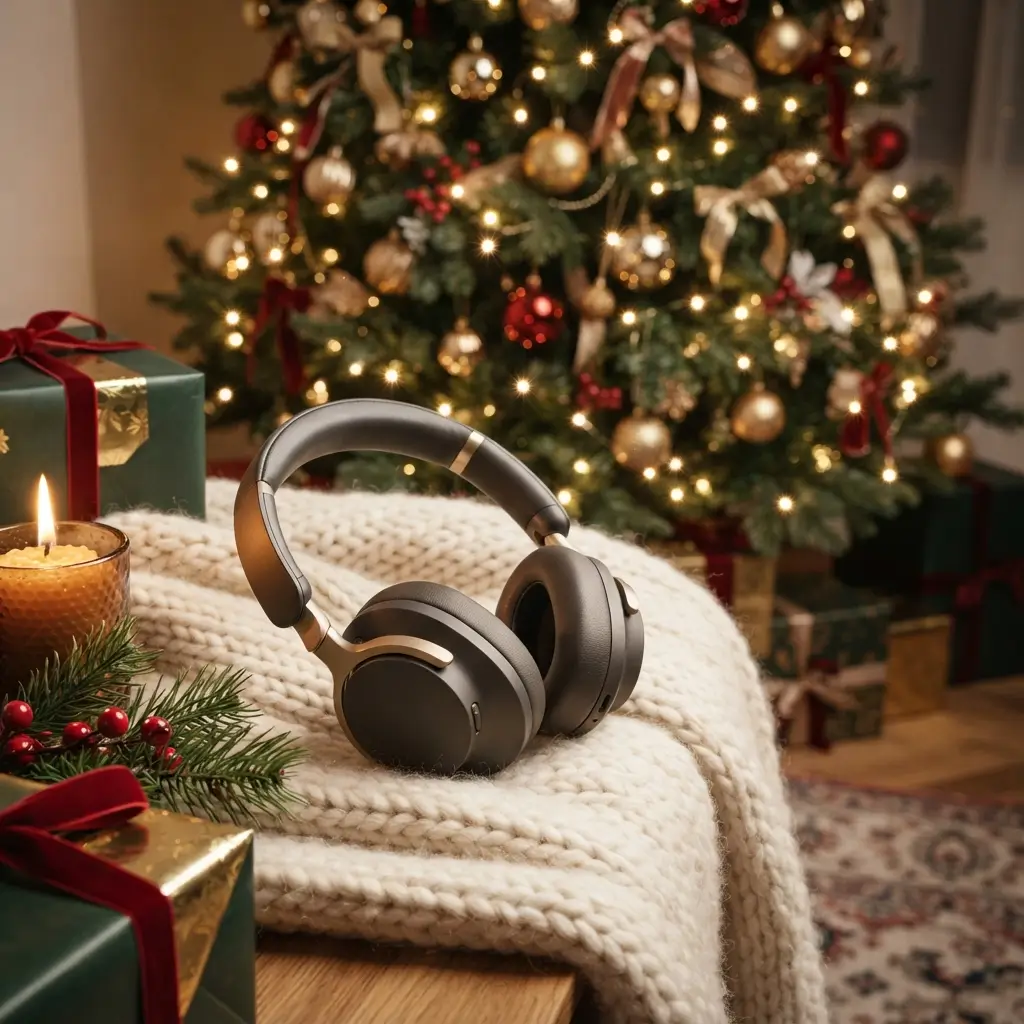 Headphones Beside Christmas Tree Aesthetic 7 My Personal Setup Routine