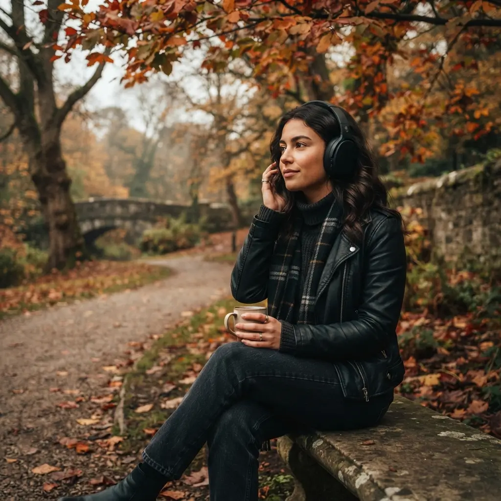 12 Fall Aesthetic Headphones for Cozy Autumn Days 23 Skullcandy Crusher ANC 2 in True Black