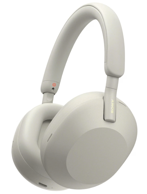 Christmas Aesthetic Headphones for Cozy Winter 3 Sony WH 1000XM5 in Silver