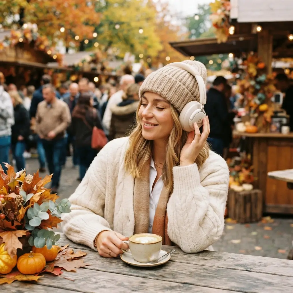 12 Fall Aesthetic Headphones for Cozy Autumn Days 21 Soundcore Space One