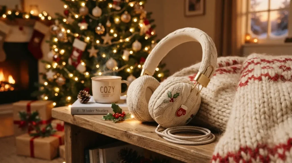Christmas Aesthetic Headphones for Cozy Winter 2 What Makes Headphones Fit the Christmas 3
