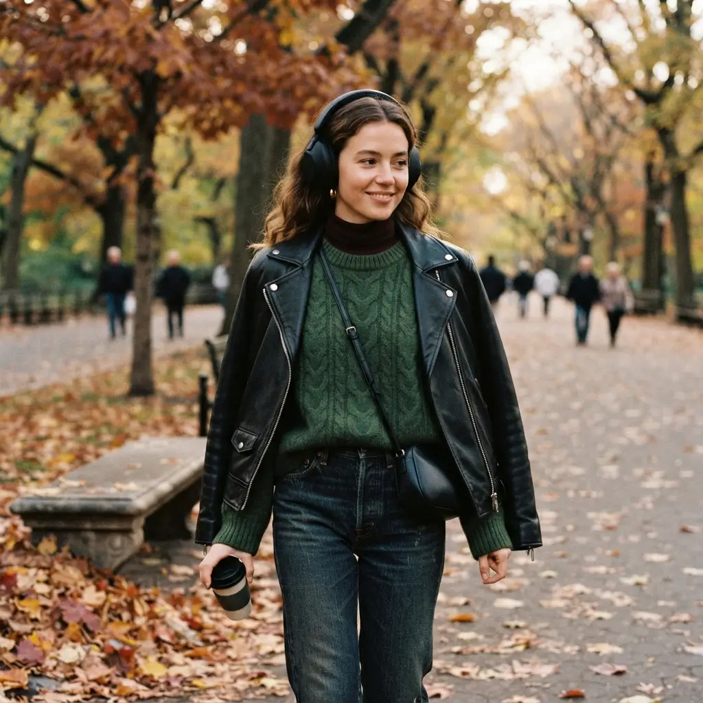Black Headphones Fall Aesthetic 2 Why Black Headphones Rule Autumn Fashion