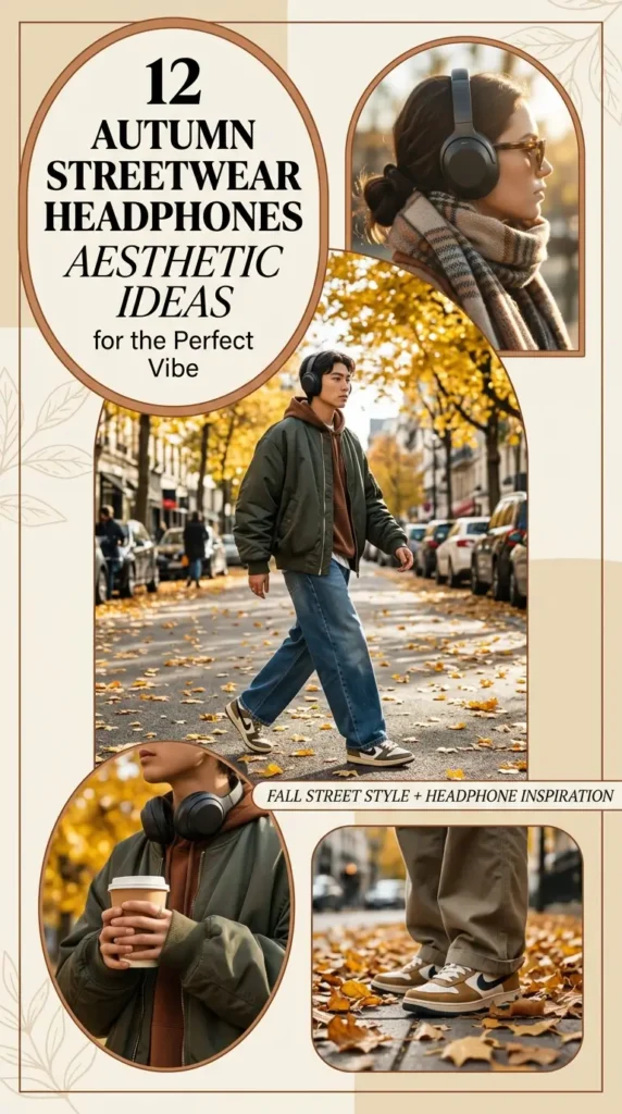 12 Autumn Streetwear Headphones Aesthetic Ideas for the Perfect Vibe 15 12 Autumn Streetwear Headphones Aesthetic Ideas for the Perfect Vibe