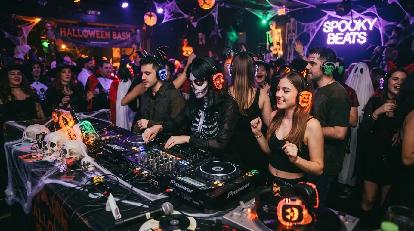 12 Best Spooky Headphones for Halloween Parties 1 12 Best Spooky Headphones for Halloween Parties