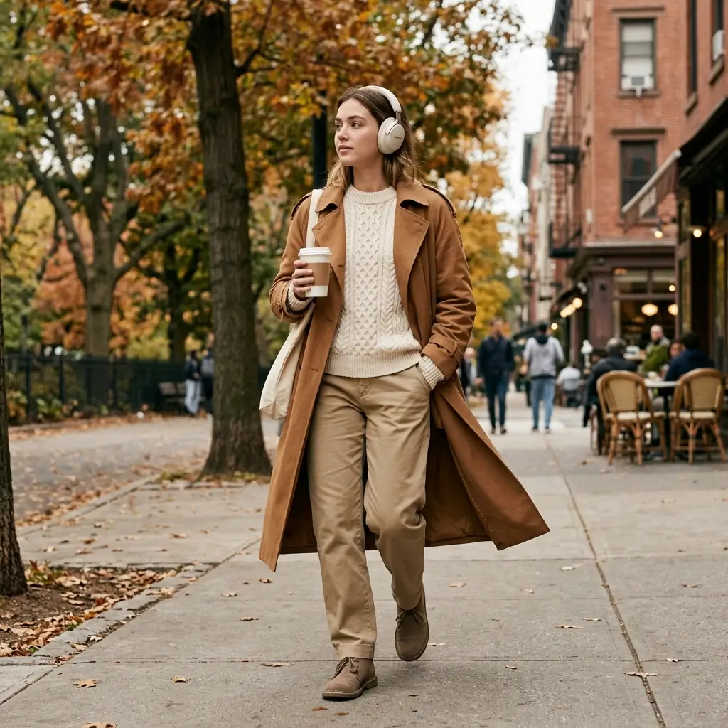 12 Autumn Streetwear Headphones Aesthetic Ideas for the Perfect Vibe 5 Beige Bose QuietComfort Ultra