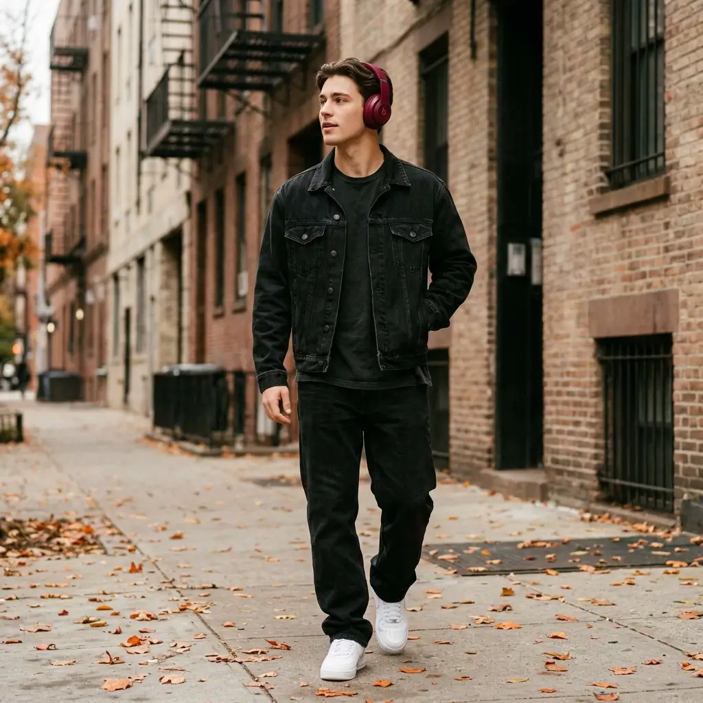 12 Autumn Streetwear Headphones Aesthetic Ideas for the Perfect Vibe 8 Deep Red Beats Studio Pro