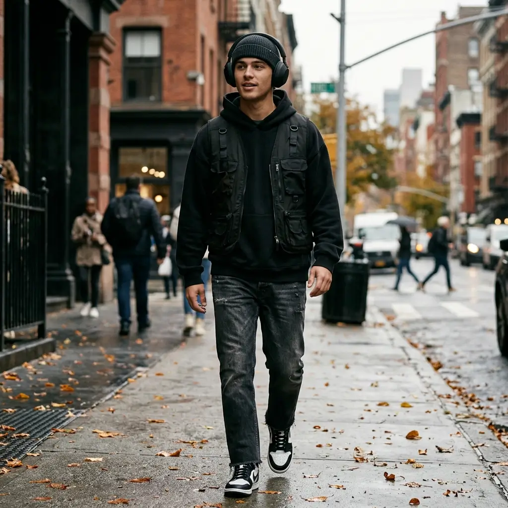 12 Autumn Streetwear Headphones Aesthetic Ideas for the Perfect Vibe 4 Matte Black Sony WH 1000XM5