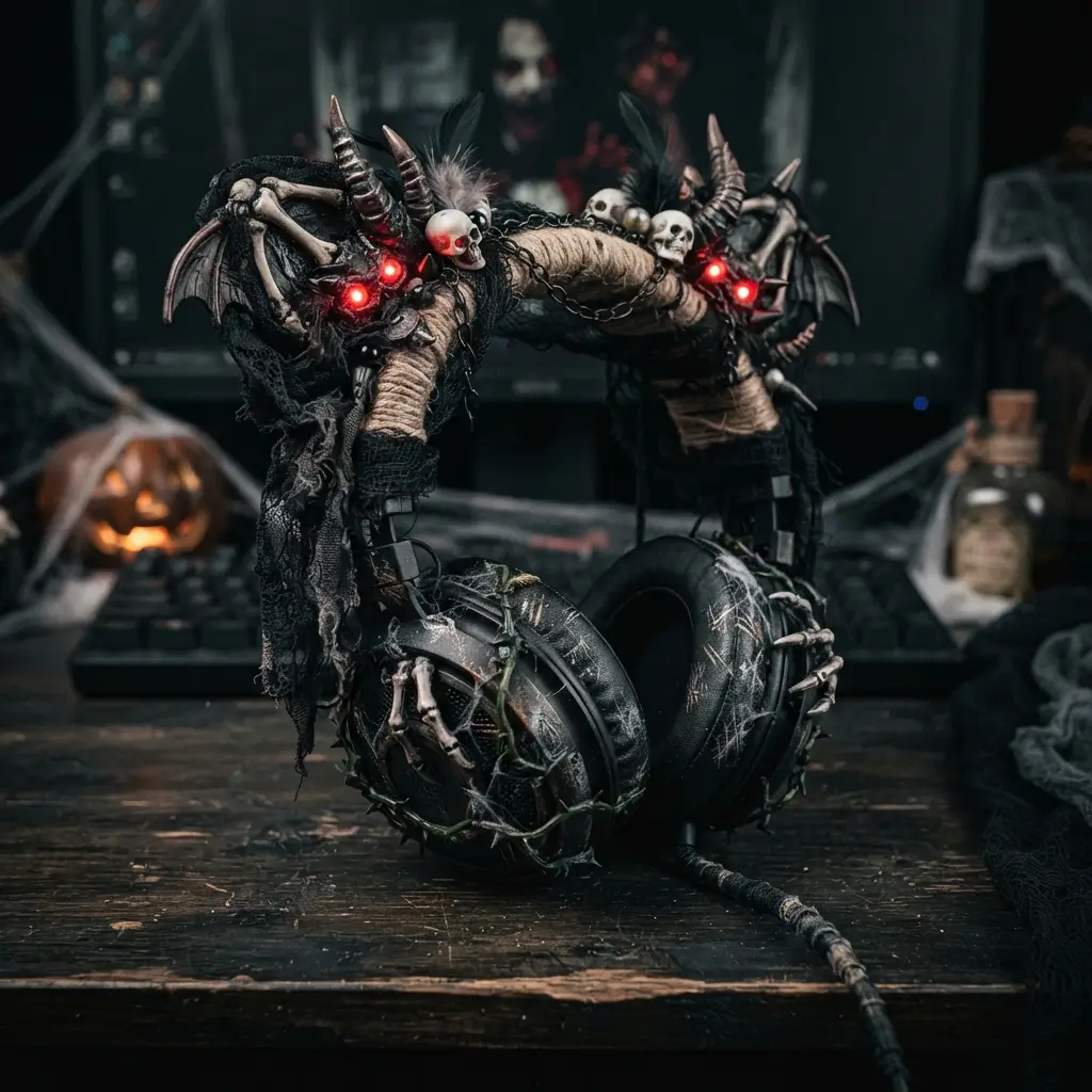 Halloween Cat Ear Headphones 4 Modifying Your Gear for Maximum Fright