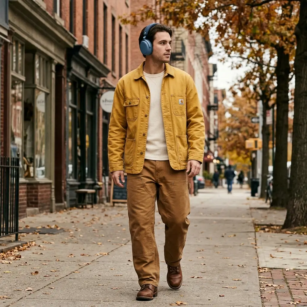 12 Autumn Streetwear Headphones Aesthetic Ideas for the Perfect Vibe 9 Sennheiser Momentum 4 Denim