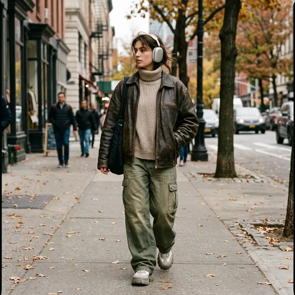 12 Autumn Streetwear Headphones Aesthetic Ideas for the Perfect Vibe 3 Silver Apple AirPods