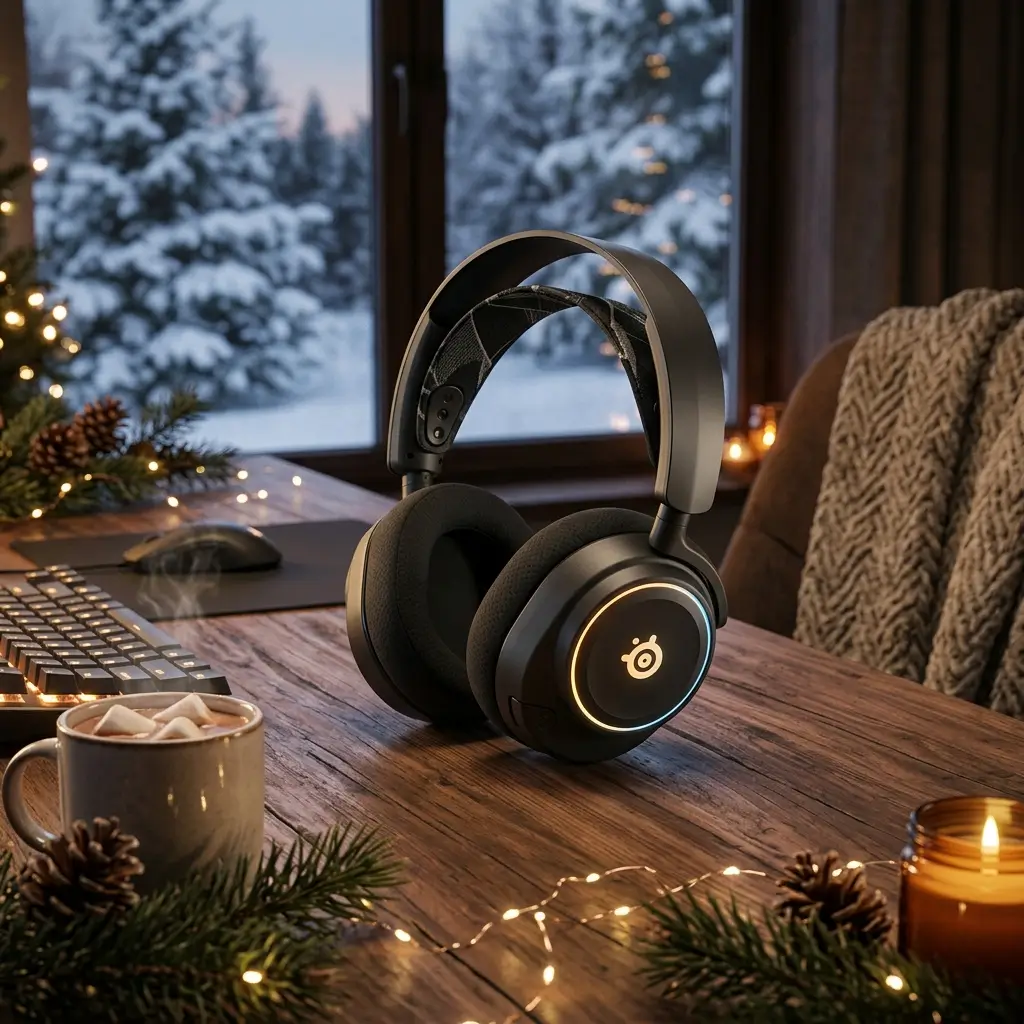 10 Headphones with Christmas Lights Aesthetic to Brighten Your Festive Setup 11 SteelSeries Arctis Nova 7 Gen 2 RGB