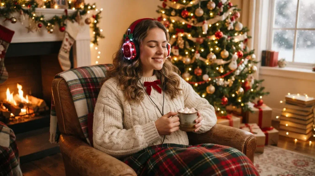 Why Choose Cozy Winter Headphone Photography